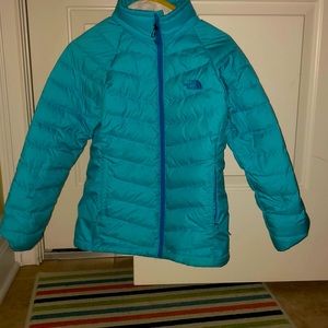 Blue northface winter coat (i’ll except offers)